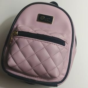 Betsey Johnson Mini Backpack with Angel wings